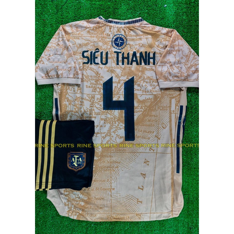 Bộ Áo bóng đá arg - Argentina xanh Kỉ niệm có túi hàng Thailand chuẩn thi đấu 100%. Cam kết Y Hình