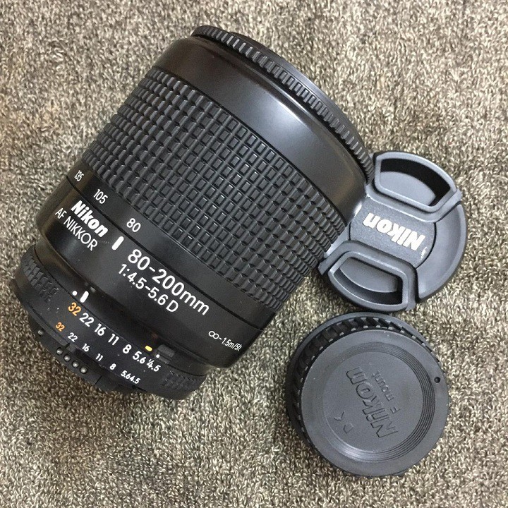 Ống kính Nikon AF 80-200f4.5-5.6 D dùng cho máy Crop và fullframe Nikon