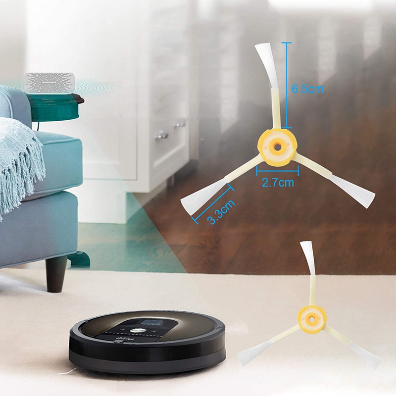 Bộ Lọc Hepa Và Chổi Chính Cho Roomba 600 Series 605 606 610 615 620 625 630 632 639 650 660 671 675 681 696