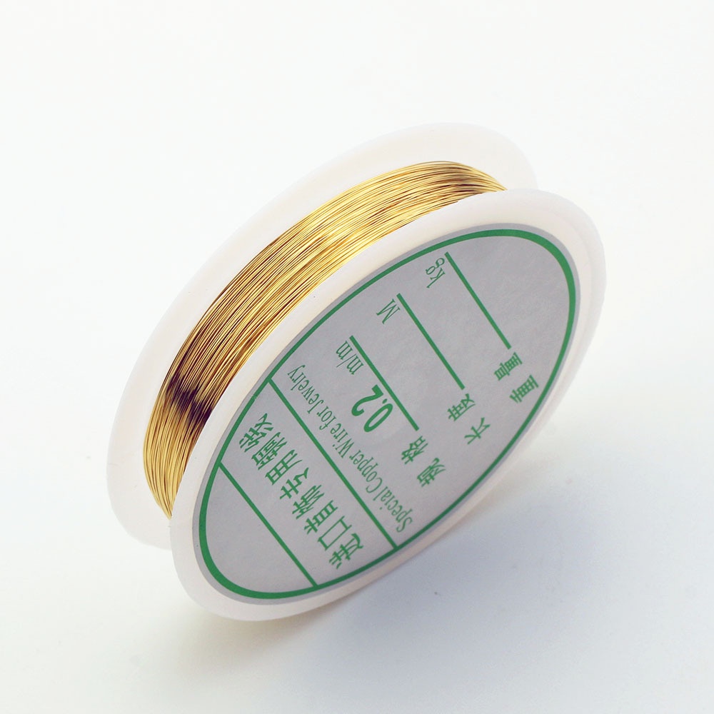 Cuộn Dây Đồng 0.2-1.0Mm Tự Làm Đồ Trang Sức Màu Sắc
