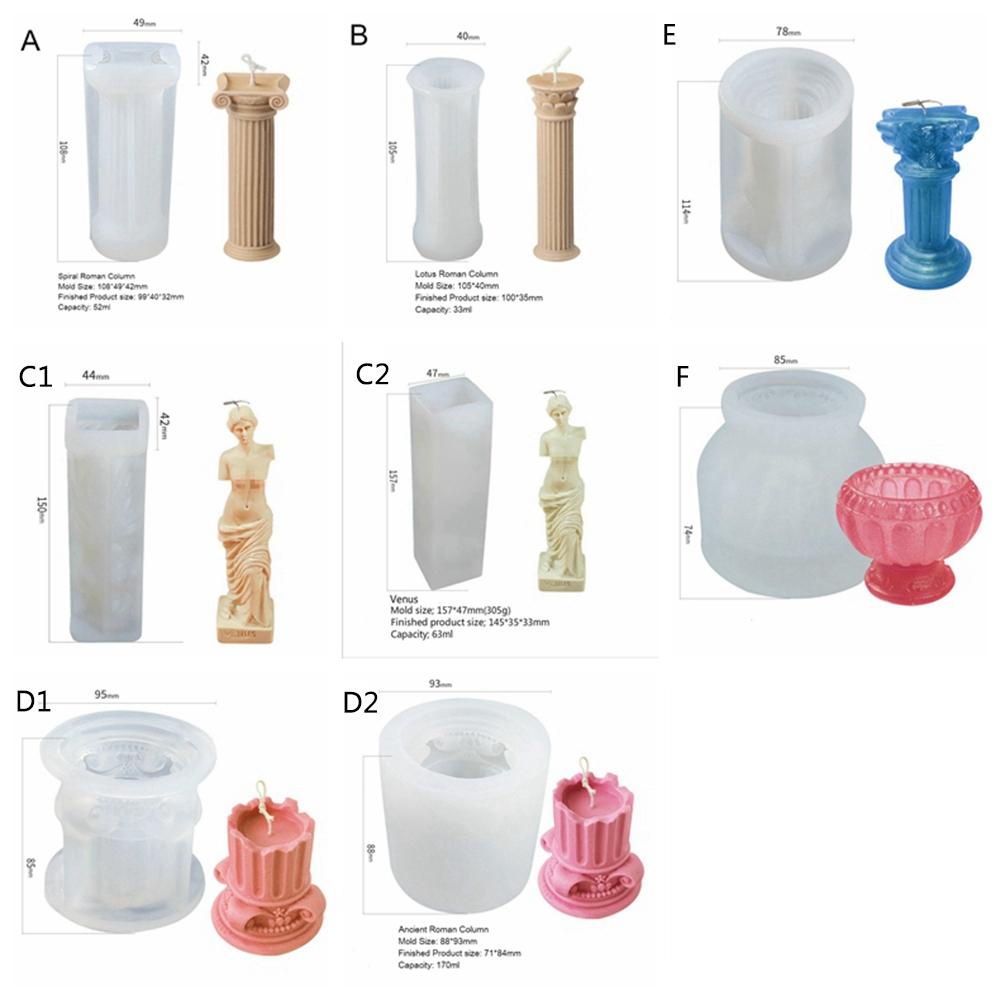 Khuôn Làm Nến Bằng Silicone Hình Cơ Thể Người Độc Đáo