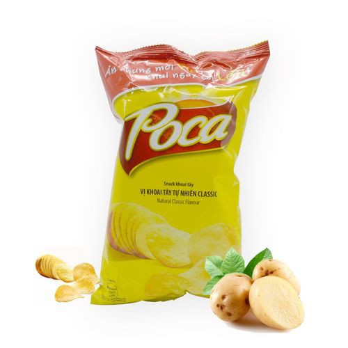 Bánh Snack Khoai Tây Poca Tự Nhiên 100G