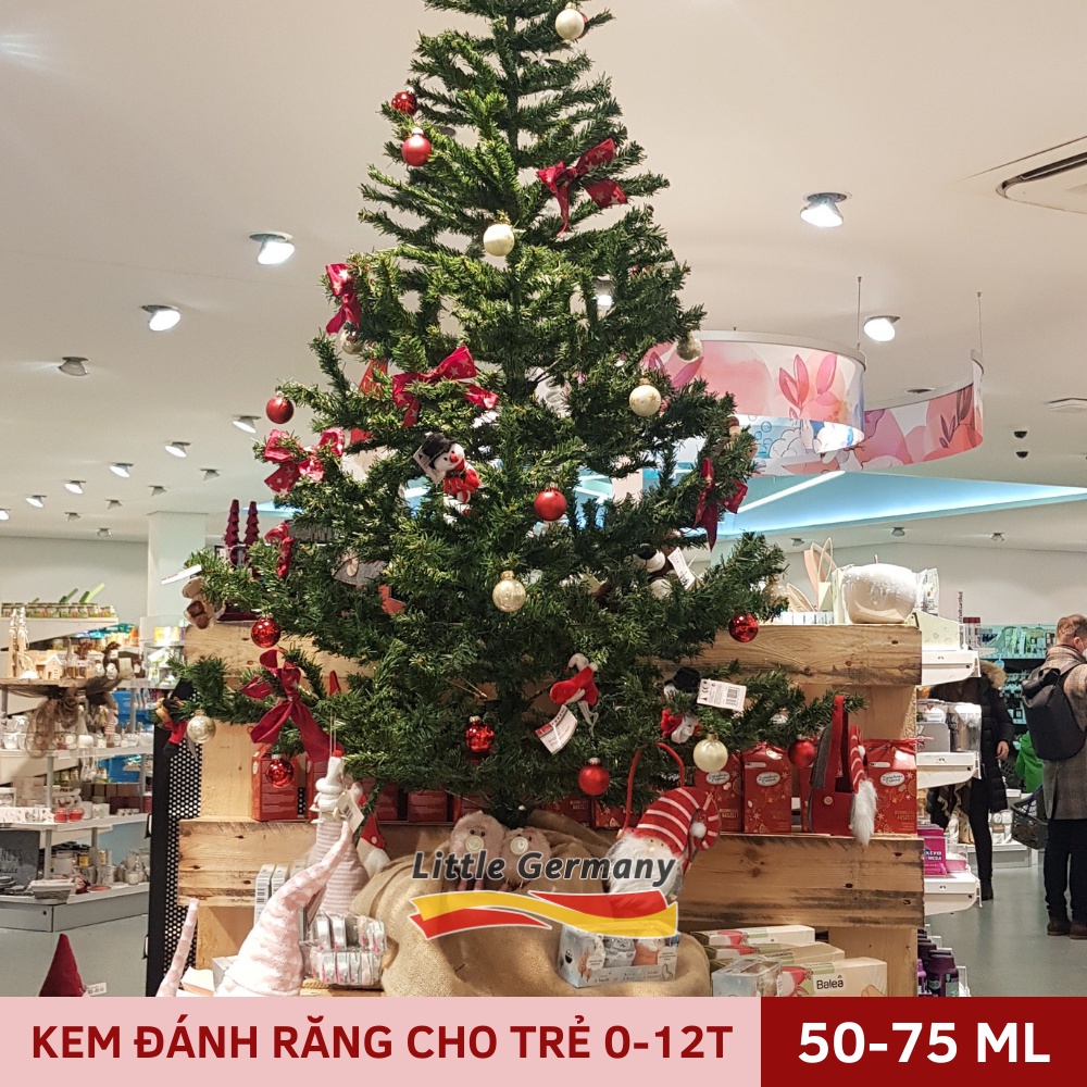 Kem đánh răng trẻ em nuốt được  - Kem đánh răng cho bé tập đánh răng - Hàng Đức nội địa