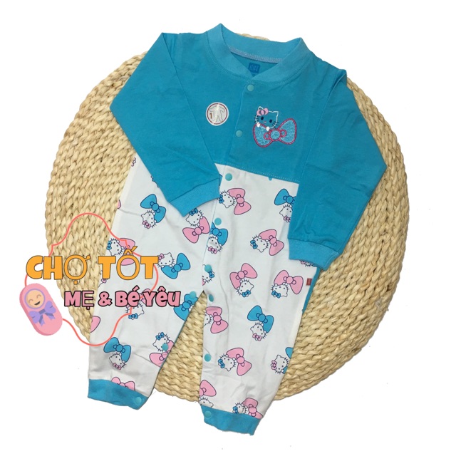 BỘ LIỀN  DÀI COTTON MỀM MÁT CHO BÉ SƠ SINH-8KG