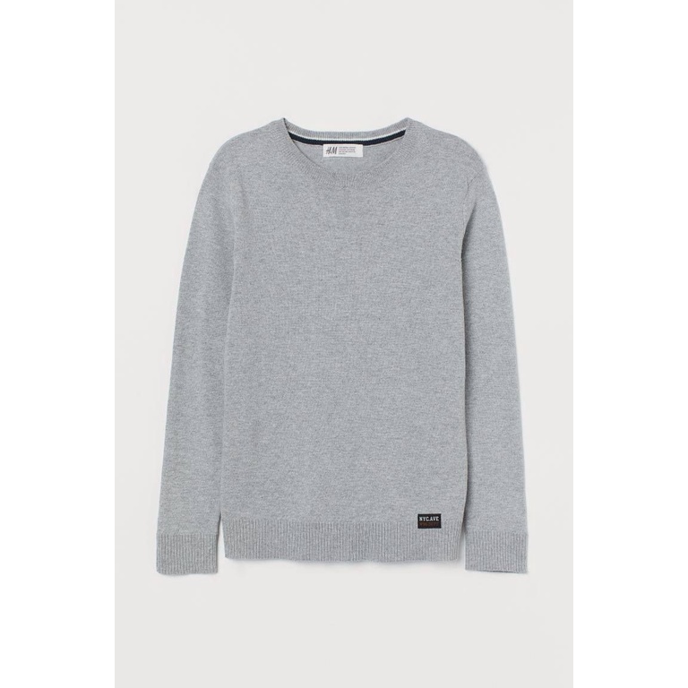 Áo Len Nam Bé Trai Lớn Tay Dài Cổ Tròn - Áo Đẹp Thời Trang Xuân Thu Đông Nhiều Màu Nhiều Size Trangnauth F185