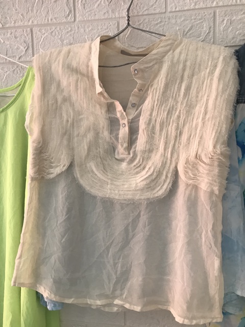 Áo sơ mi voan kiểu Nhật hàn