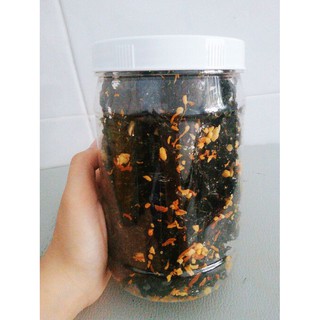 Rong biển cháy tỏi combo 5 hủ