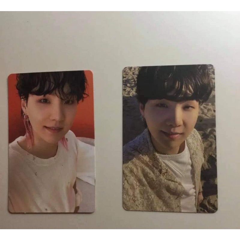 Card off thành viên suga nhóm nhạc BTS