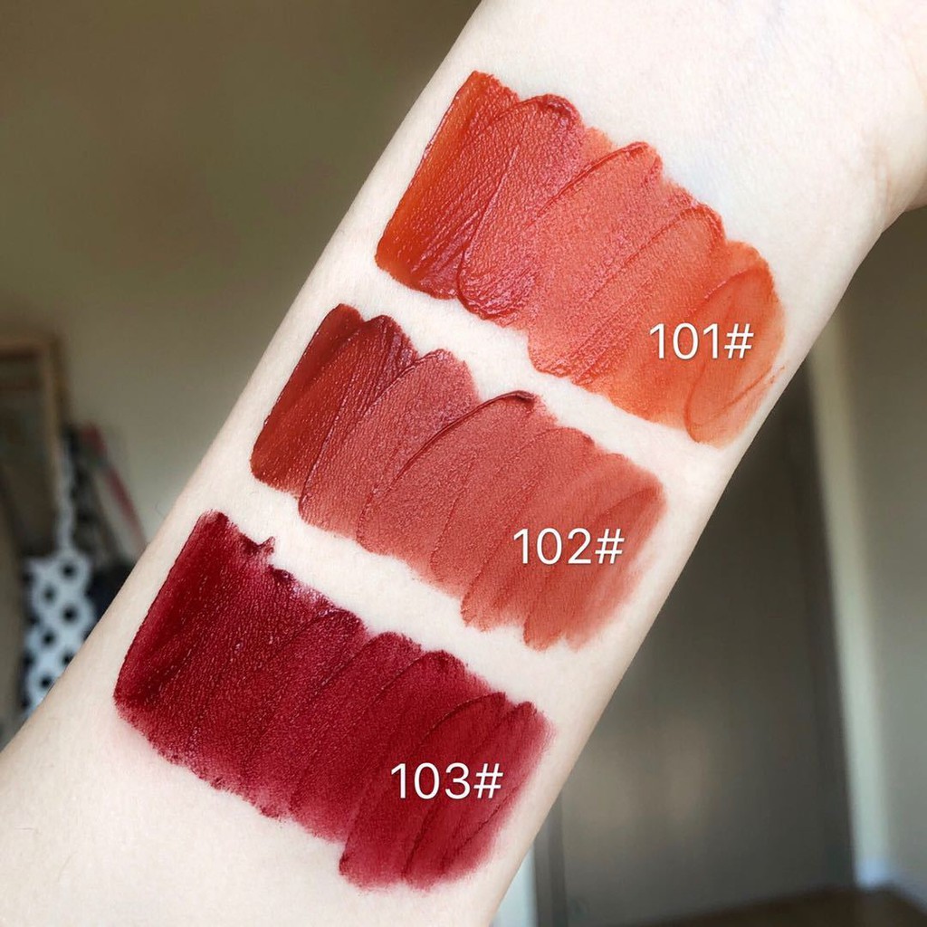 (màu mới 2022) Son môi màu lì mịn HOLDLIVE chính hãng nội địa Trung Durable Air Lip Gloss