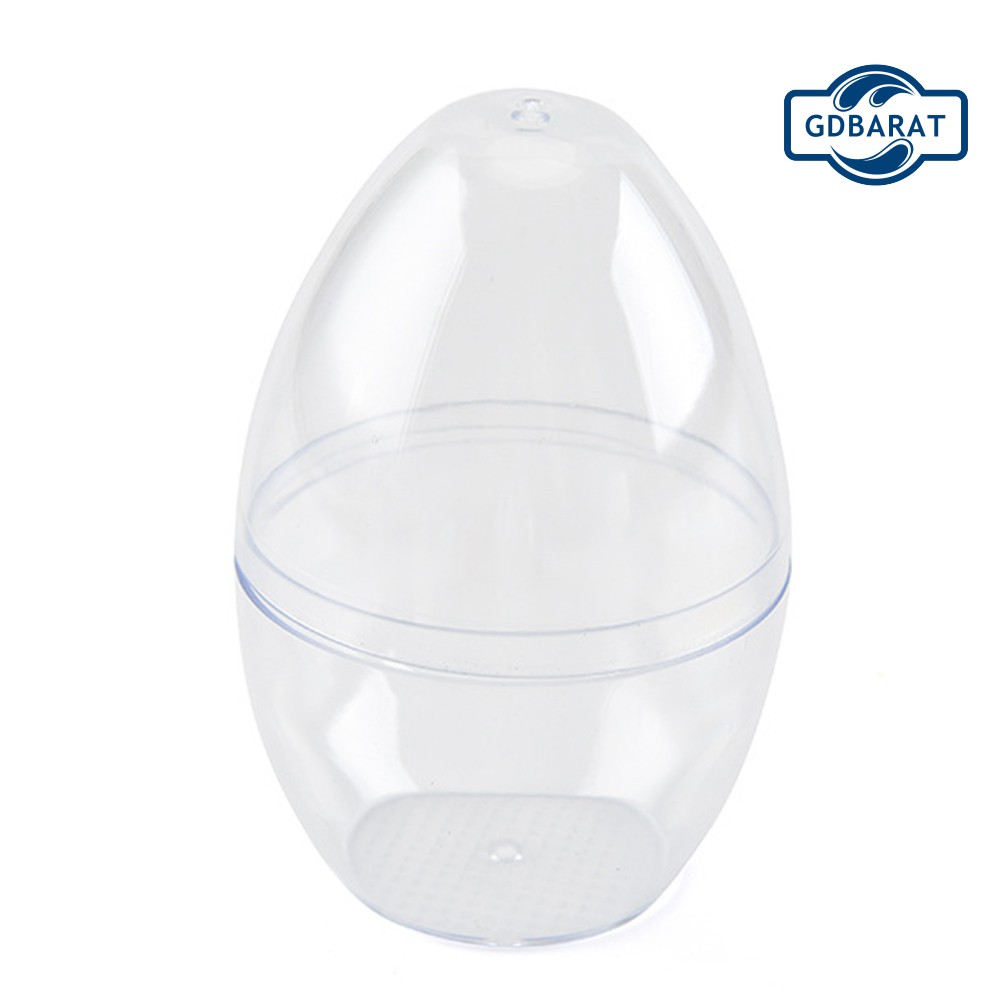 (Hàng Mới Về) Hộp Đựng Mút Trang Điểm Hình Quả Trứng Trong Suốt Tiện Dụng