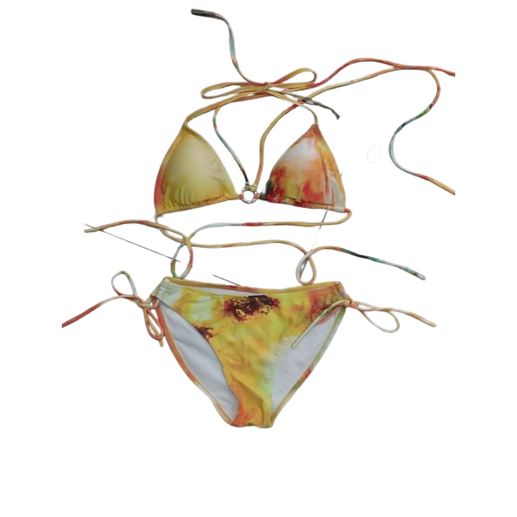 Đồ Bơi Nữ Bikini Lanbishop Đi Biển Combo 3 Món 2 Mảnh Kèm Khoát Sexy Lanbi-030