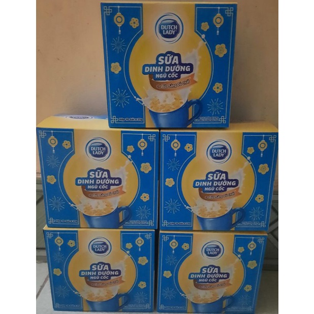 Sữa Bột Ngũ Cốc Dutch Lady 1Dây/10 Gói (25Gam×10 Gói).