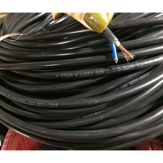 Dây điện 2 lõi nhân 0.5mm (10m-75k)