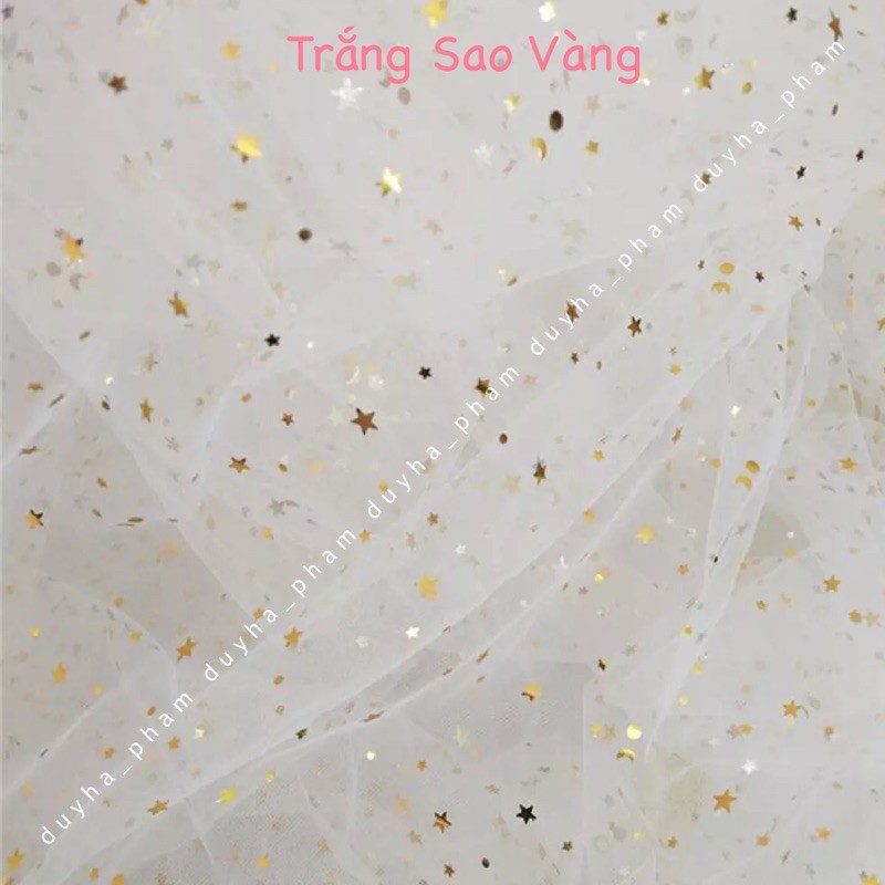 [ HÌNH THẬT] VẢI LƯỚI TRĂNG SAO LẤP LÁNH