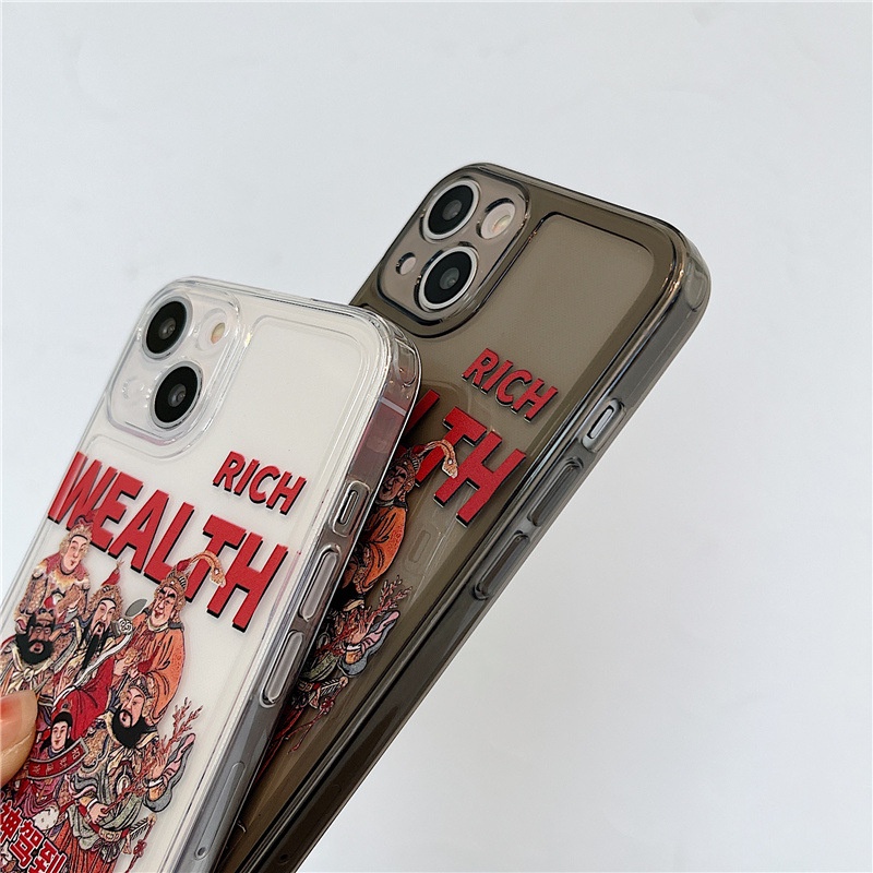 Ốp Điện Thoại Họa Tiết Thần Tài Cho Iphone 13Promax/6splus/7/7plus/8/8plus/x/xr/xs/11/12/13/pro/max/plus/promax