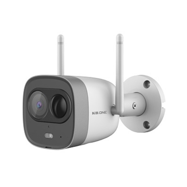 Camera WIFI KBVISION KBONE KN-B23RL 2.0MP tích hợp hồng ngoại PIR, thu âm, còi báo động và đèn cảnh báo