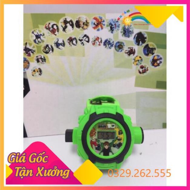 (Siêu Sale)  Đồng hồ Ben 10 chiếu hình nhân vật 3D siêu hot | BigBuy360 - bigbuy360.vn