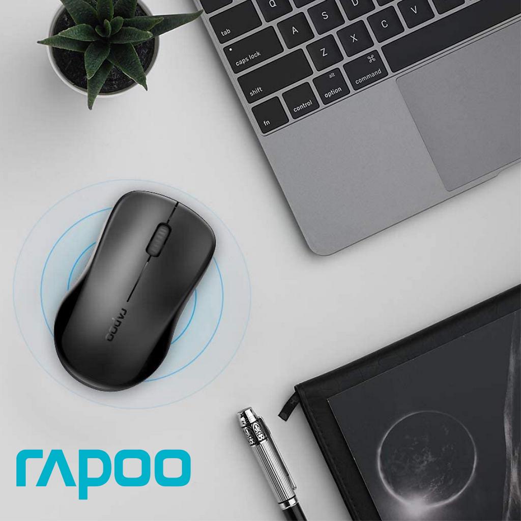 Chuột Không Dây Silent Wireless RAPOO 1680 - Hàng Chính Hãng