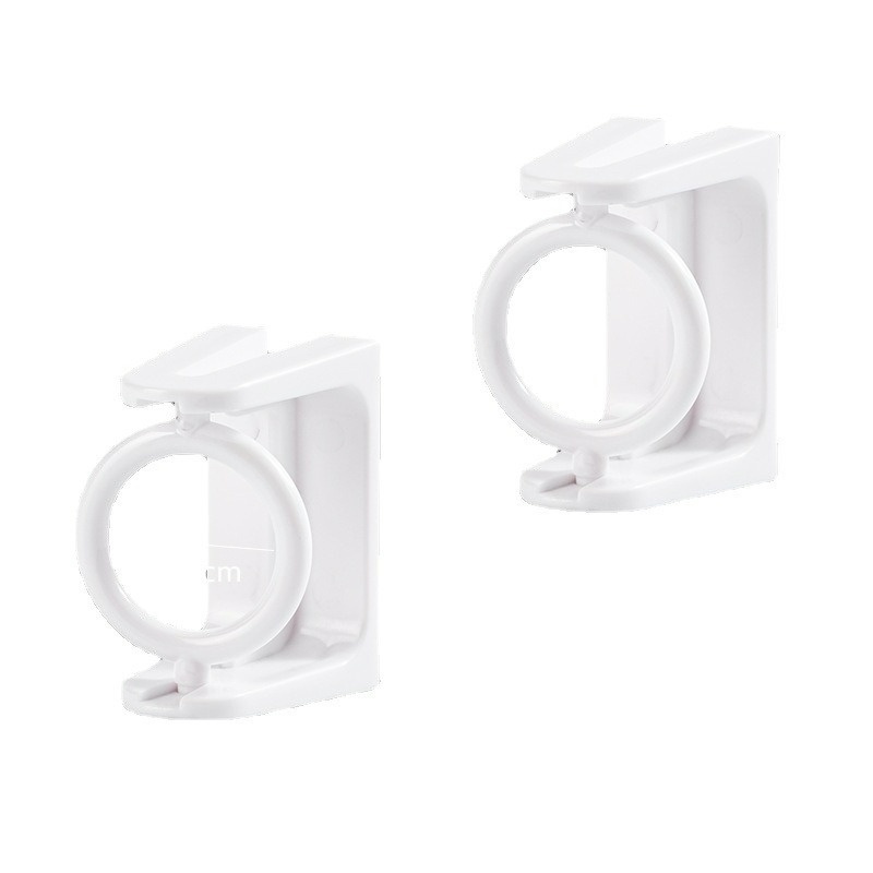 Set 2 Giá Đỡ Treo Rèm Cửa Hình Tam Giác Có Thể Điều Chỉnh Kích Thước