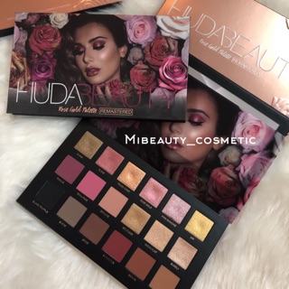 Bảng phấn mắt Huda Rose Gold