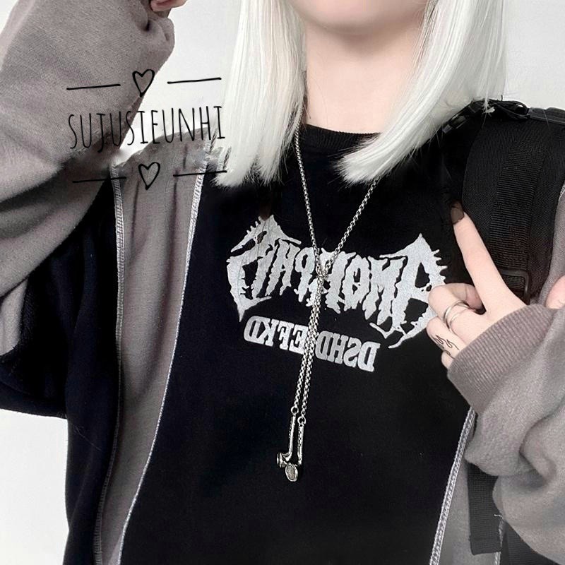 Vòng cổ unisex hình dáng giả chiếc tai nghe độc mới