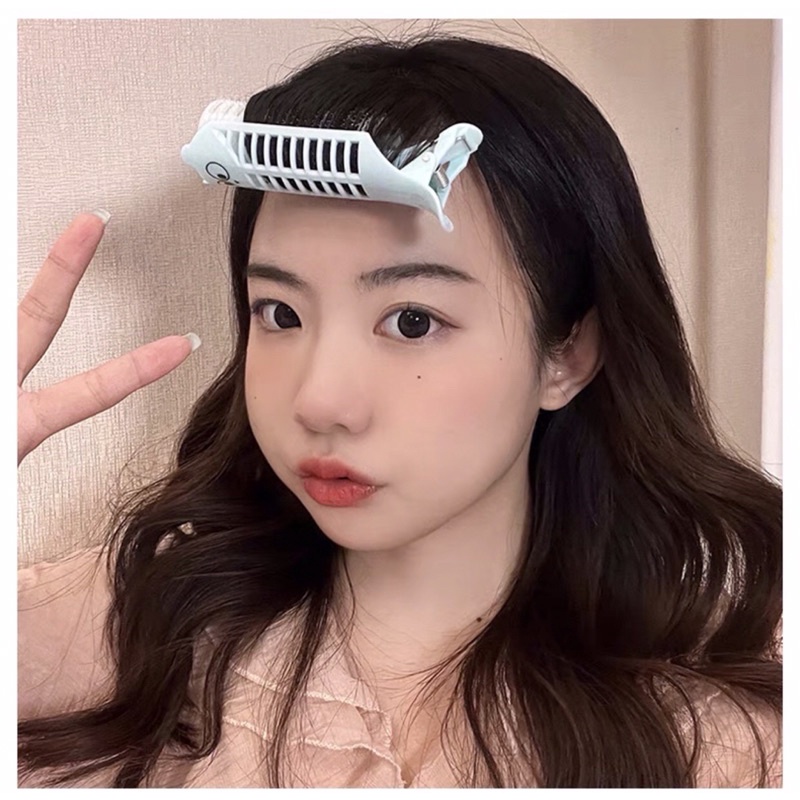 Lô cuốn phồng mái tóc hình mèo xinh xắn
