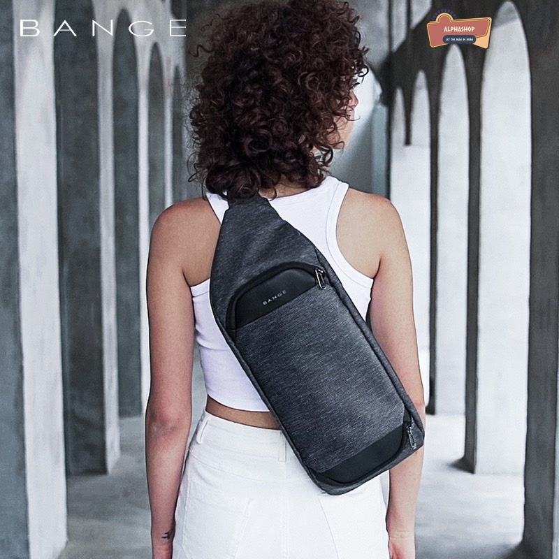 Túi đeo chéo nam nữ Bange - Thiết kế mới đẹp mắt, chống nước hoàn hảo, không gian rộng lớn