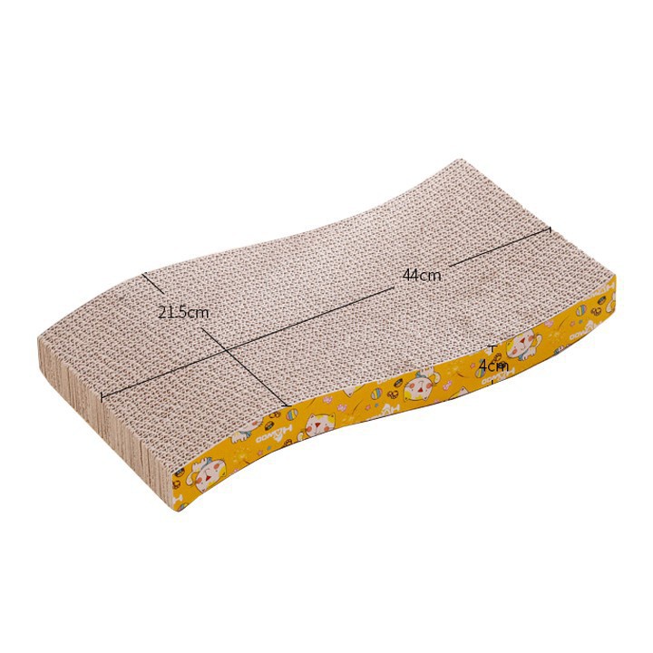 Bàn Cào Móng Mèo Nguyên Khối Cao Cấp/Dây Thừng - Bàn Cào Carton Giúp Mèo Thư Giãn, Giảm Stress, Mài Móng Mèo