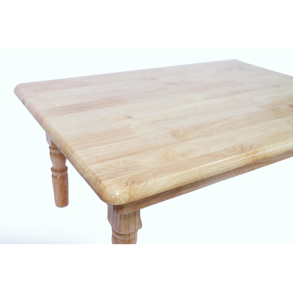 GIÁ SẢN XUẤT -  BÀN TRÀ, BÀN GỖ XẾP GẤP GỌN CHÂN TIỆN 60 X 90 CM NỘI THẤT TC205 | BigBuy360 - bigbuy360.vn