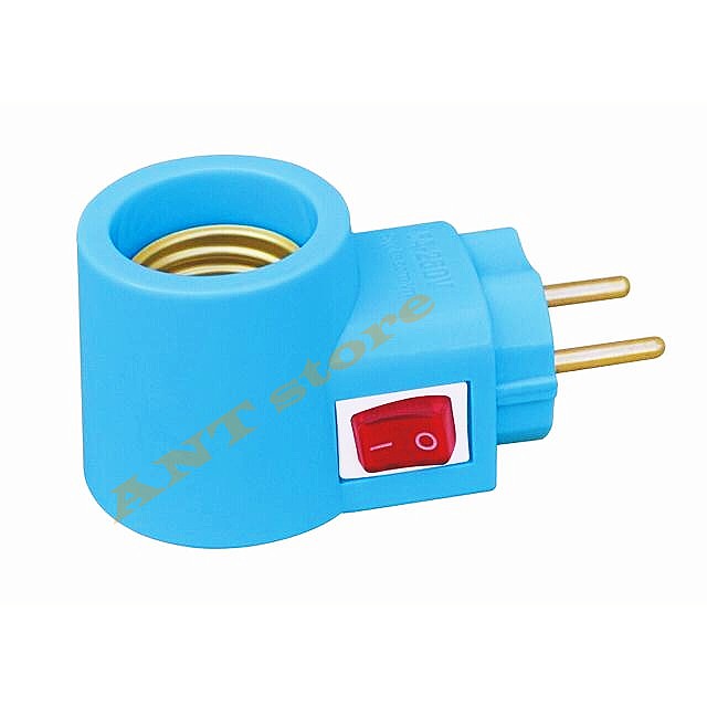 Đui đèn liền phích cắm có công tắc Sopoka