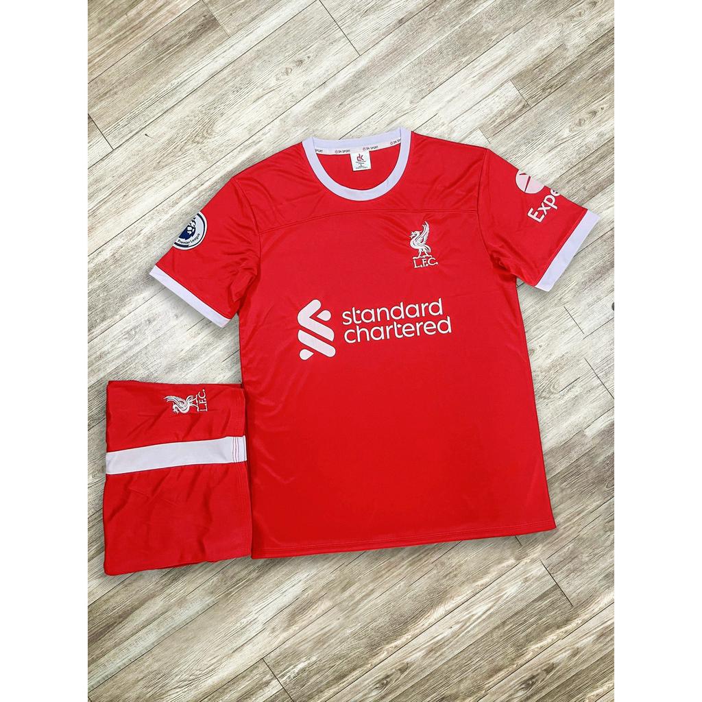Áo Liverpool mẫu mới nhất 2023 2024 thun lạnh cao cấp đầy đủ các màu