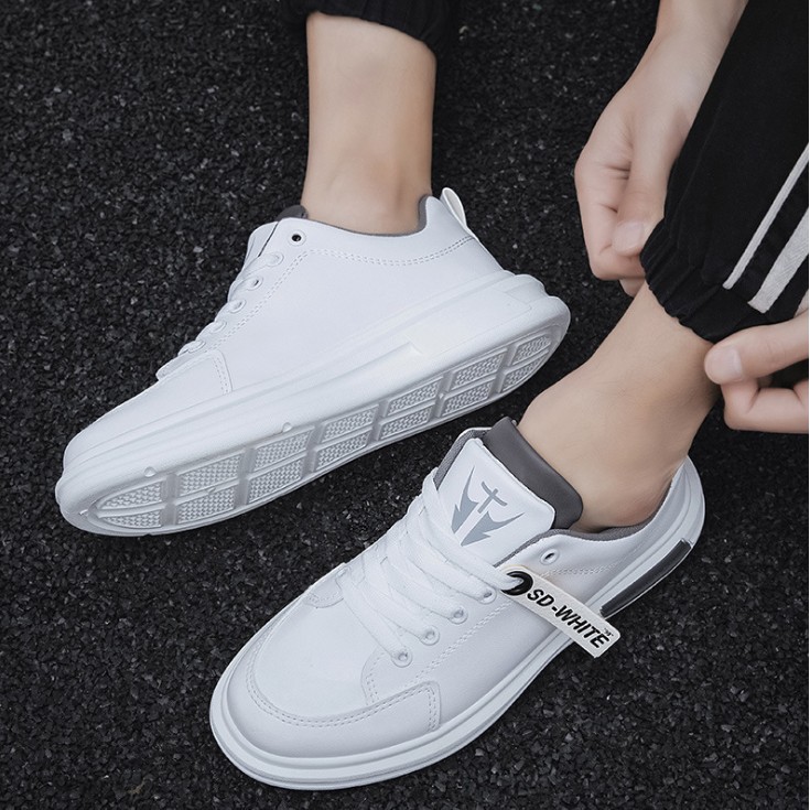 Giày nam trắng đẹp, giày Sneakers thể thao nam trắng Hàn Quốc SP - 332