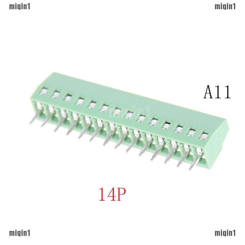 $VN 1PCS 2P-16P KF128 2.54mm PCB Universal Screw Terminal Block ZNS 1126