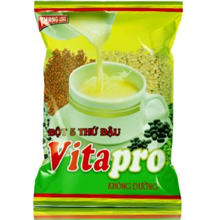 BỘT NGŨ CỐC 5 LOẠI ĐẬU VITAPRO 350GR  KHÔNG ĐƯỜNG