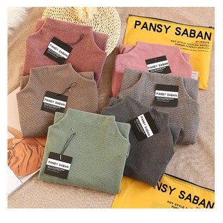 Áo giữ nhiệt nữ cổ 3 phân xuất nhật motie túi zip