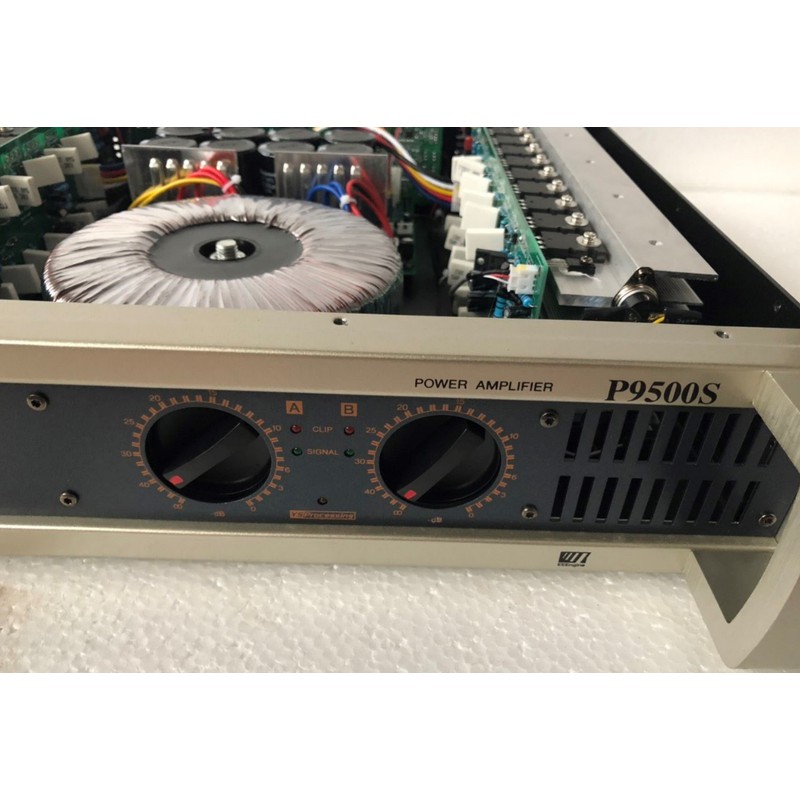 Cục đẩy Yamaha công suất lớn 2300W  P9500S 40 sò toshiba,cục đẩy công suất lớn 2 kênh