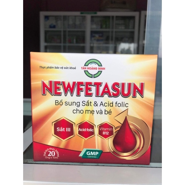 Bổ máu Vitasun ( HÀNG KÊ ĐƠN BÁC SỸ ) - Hộp 20 ống