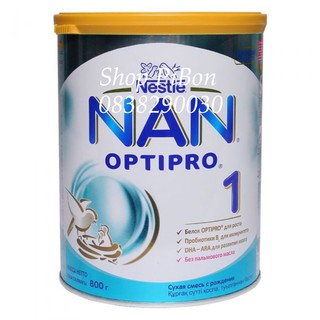 Sữa nan nga đủ số 800g