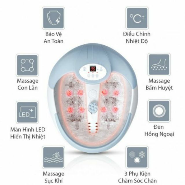 BỒN NGÂM CHÂN LANAFORM LUXURY LA110415 NHẬP KHẨU BỈ