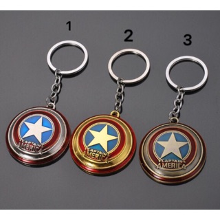 Móc khoá Marvel - móc khoá Khiên captain American bản to