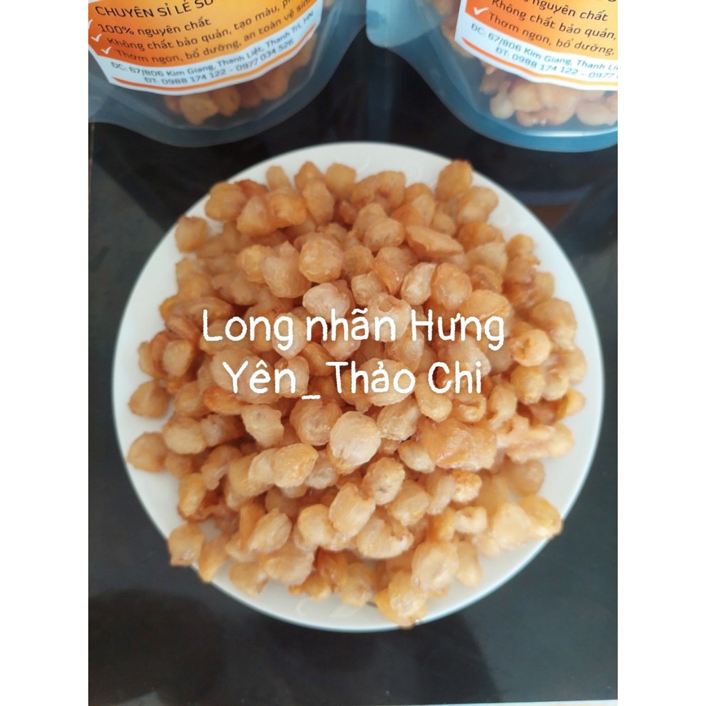 Long nhãn sấy khô Hưng Yên hàng loại 1_100gr thơm ngon bổ dưỡng
