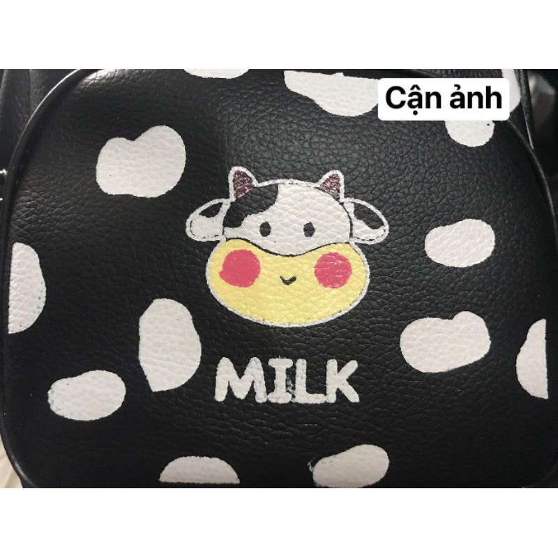 BALO BÒ SỮA MINI DA XỊN XÒ