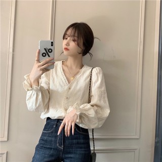[Hàng order] Áo tiểu thư cổ tym
