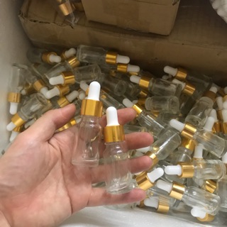Combo 10 lọ chiết thuỷ tinh 10ml