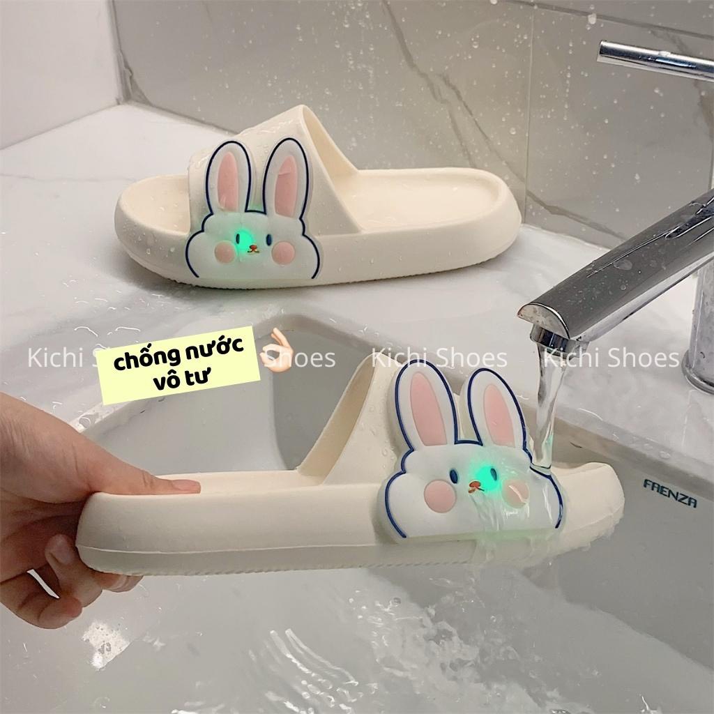 Dép thỏ phát sáng,couple phát sáng dép phát sáng XIXITIAO phong cách ulzzang