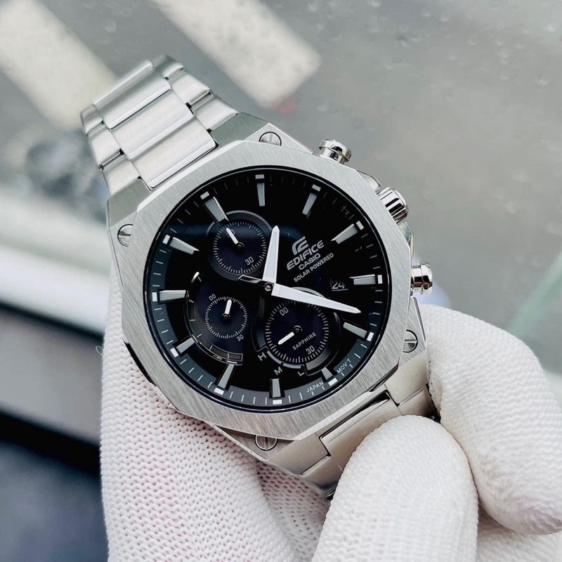Đồng Hồ Nam Casio Edifice EFS-S570D-1A Case 44mm Kính Sapphire Chống Trầy