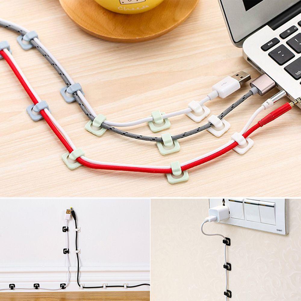 Bộ 18 Kẹp Nhựa ABS Cố Định Dây Cáp