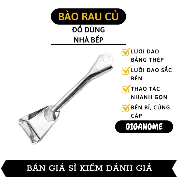 Dao Nạo Rau Củ GIGAHOME Dụng Cụ Gọt Vỏ Củ Quả Nhỏ Gọn Bằng Thép Không Gỉ Tiện Dụng 8070