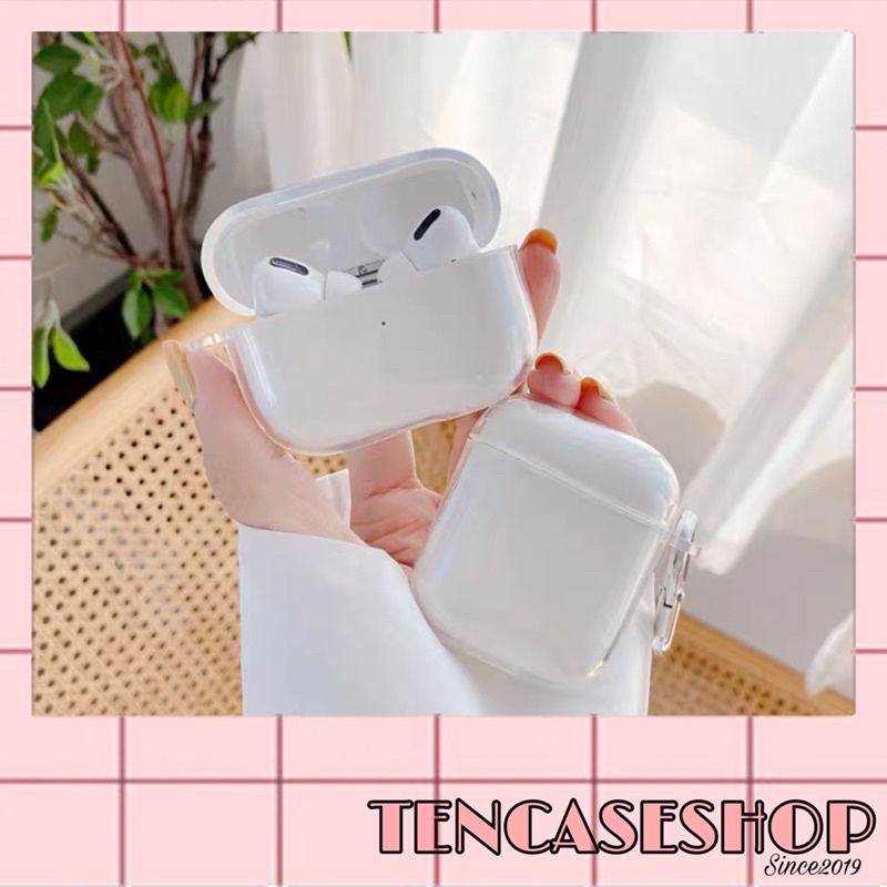 Case TRONG SUỐT Vỏ Bao Airpod Đựng Tai Nghe Không Dây 1 2 3 Pro i11 i12