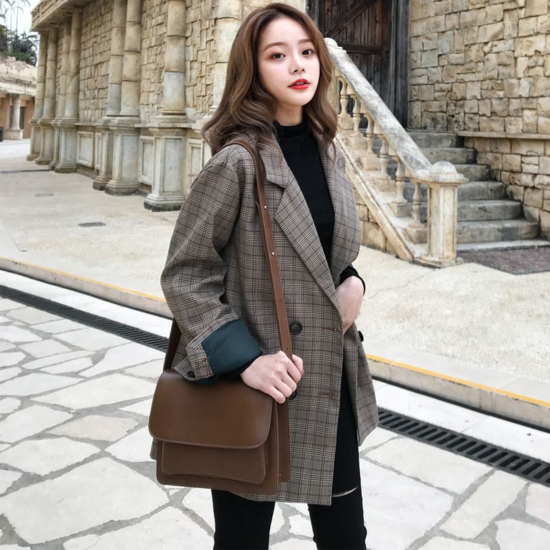 ÁO BLAZER LÓT XANH